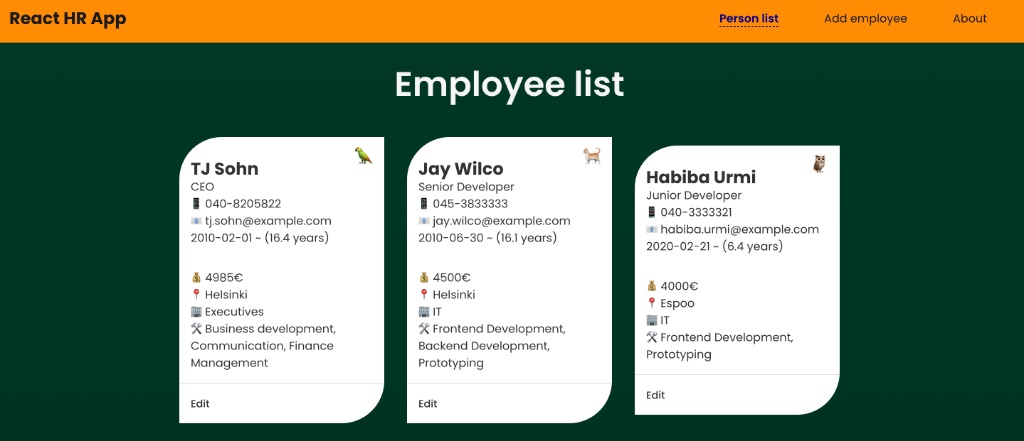 HR App